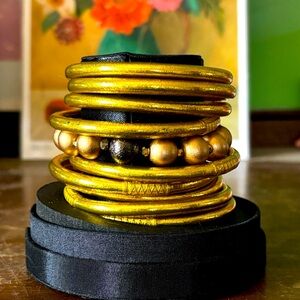 BudhaGirl All Weather Bangles with Bonus! Size Medium